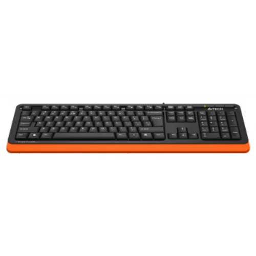 Клавиатура A4Tech Fstyler FKS10 черный/оранжевый USB